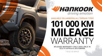 Hankook All-Terrain Mileage Warranty