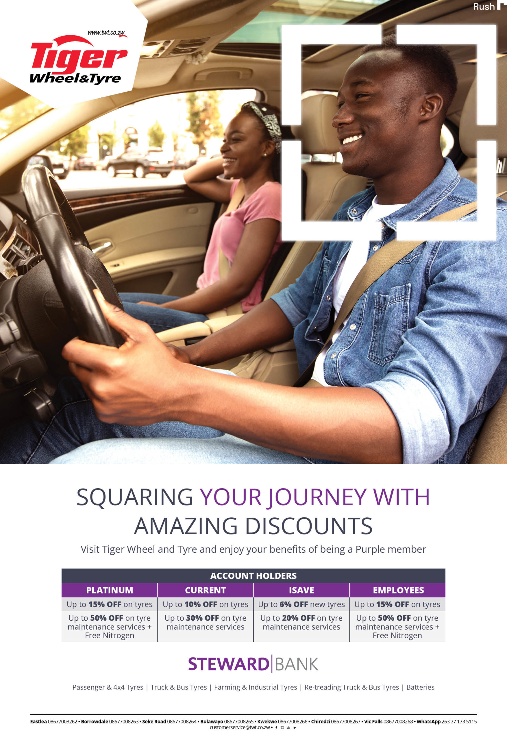 Steward Bank Staff Members