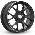 TSW Flex Satin Black Machined Lip
