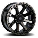 American Outlaw Capone Machined Black Tinted