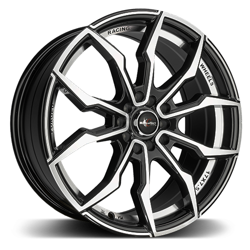 Racing Hart Concepts Spike Gloss Black Machined