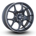 TSW TSX Satin Black Machined Undercut