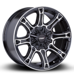 TSW Obsidian Machined Black Tinted